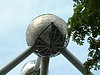 BRUSSELS ATOMIUM UNDER REPAIR